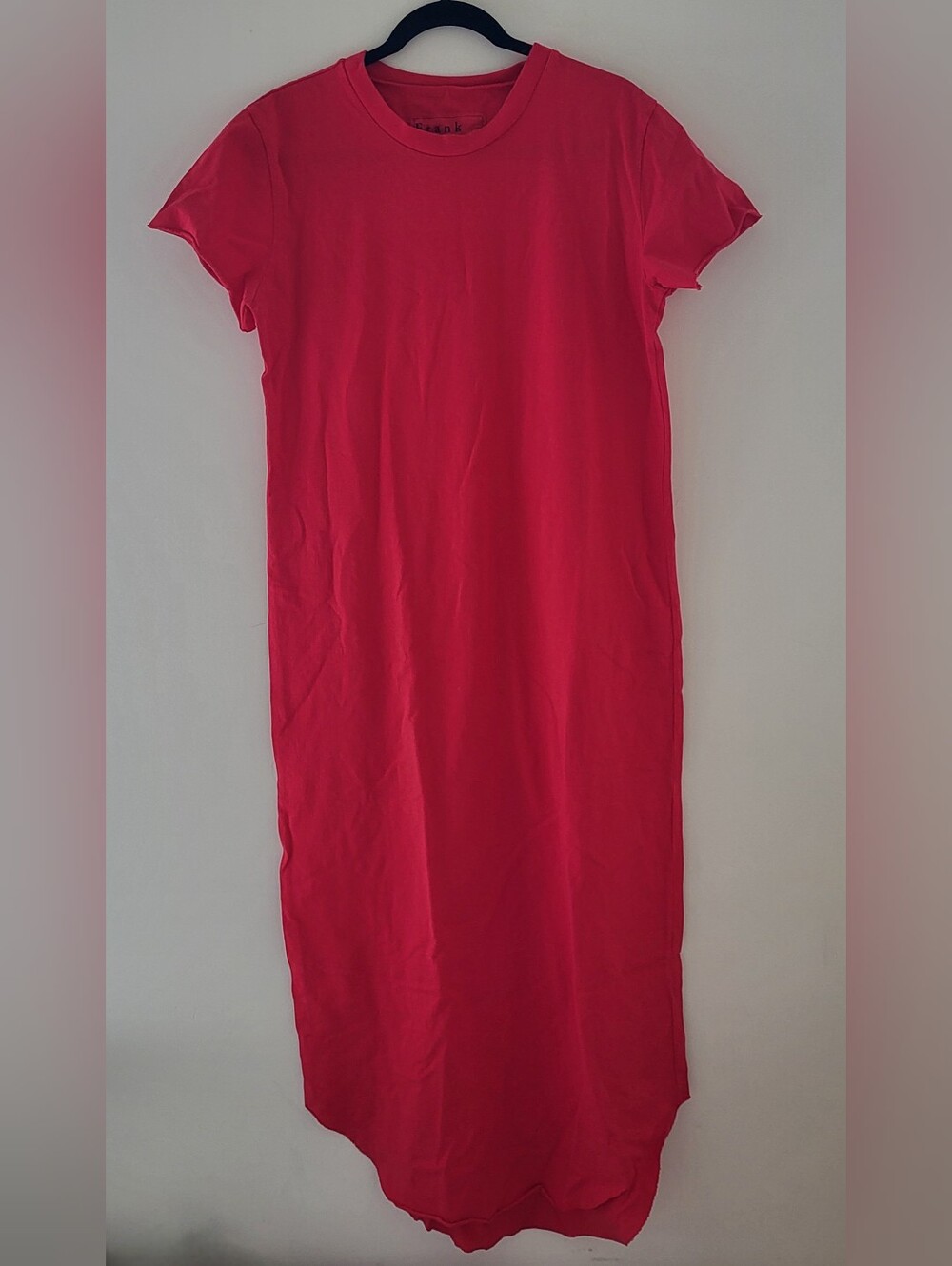 NWOT Frank & Eileen Harper Red Short-Sleeve Maxi Dress